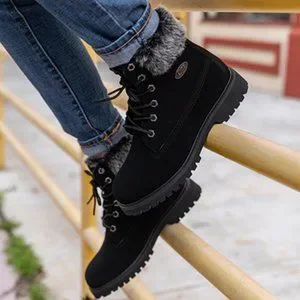 Lugz Shoes Nwt Lugz Womens Convoy Faux Fur Lace Up Casual